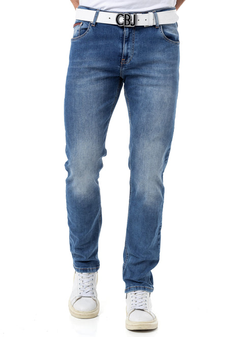 CD820 Herren Jeans Slim-Fit Basic Look