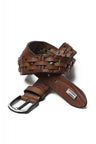 CG143 men's leather belt in a stylish casual look