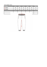 Pantalones de entrenamiento para hombres CR125A en un aspecto deportivo