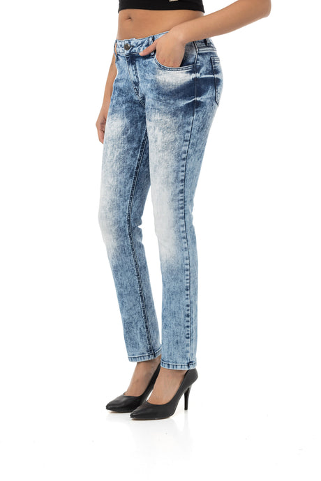 WD459 Slim-Fit DamesJeans in een moderne Look