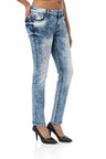 WD459 women Slim-Fit jeans in a modern look