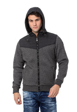 CL535 men's sweat jacket with cool