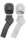CA135 BEANIE+SCARF