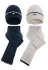 CA132 BEANIE+SCARF