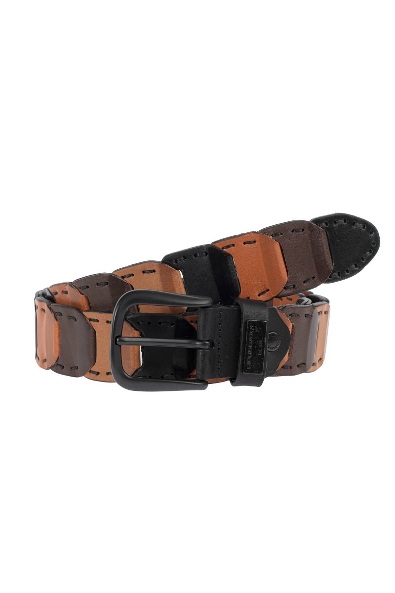 CG104 Men's Leather Belt In A Fancy Design
