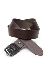 Cinturones de cuero para hombres CG145 con una hebilla extravagante