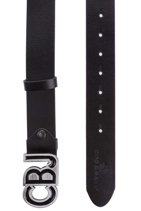 CG161 men's leather belts with striking belt buckle
