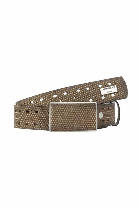 Cinturas de cuero para hombres CG174 en óptica futurista