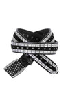CG179 men's leather belts in a trendy rivet look
