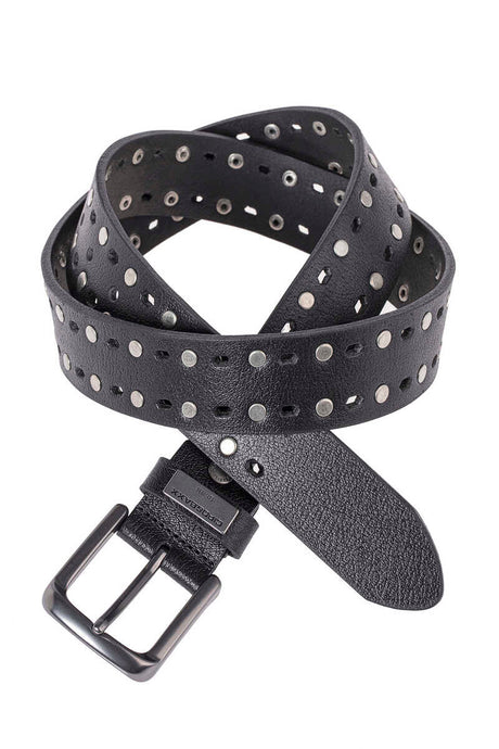 CG180 men's leather belts with cool rivets