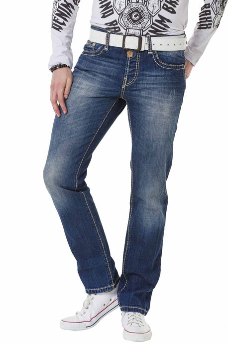 C-0688 jeansy typu slim fit