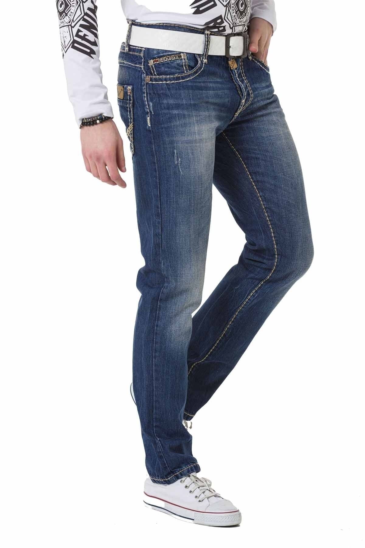 C-0688 Standaard Heren Jeans in Slim Fit