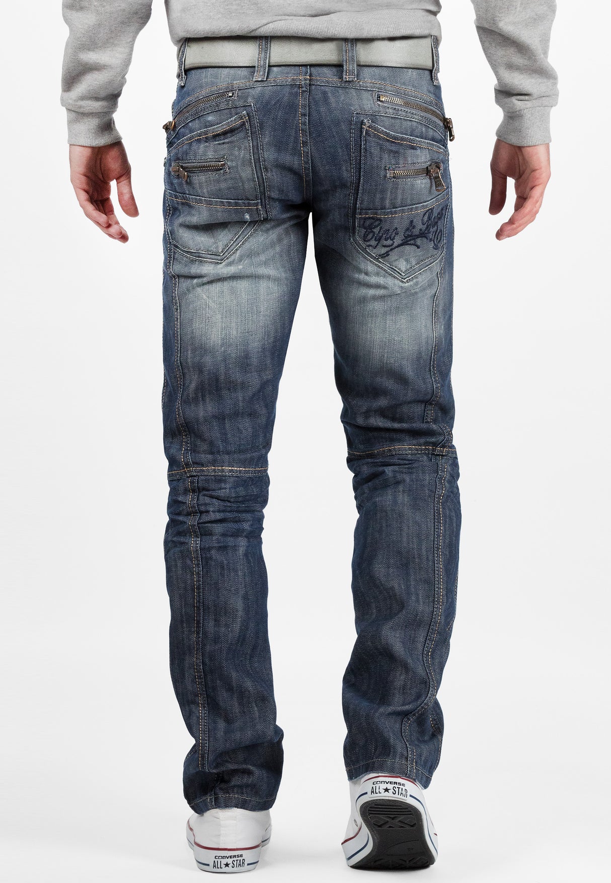 C-0751 Pantalón Vaquero Recto para Hombre