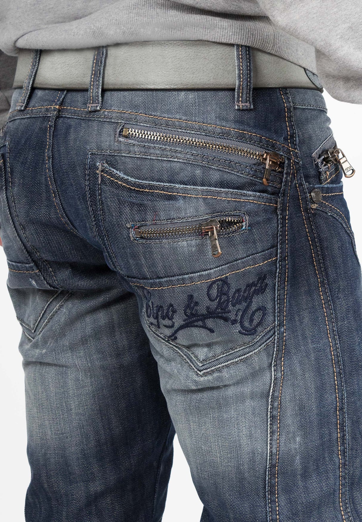 C-0751 Pantalón Vaquero Recto para Hombre