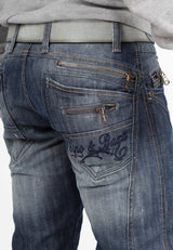 C-0751 Pantalón Vaquero Recto para Hombre