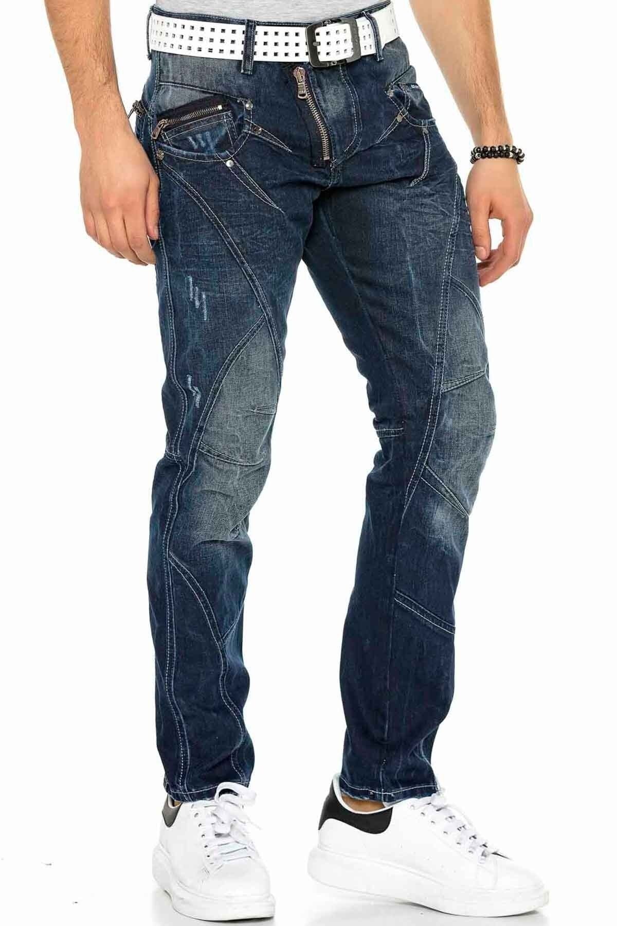 C-0768 ESTÁNDAR Vaqueros de hombre en corte RECTO