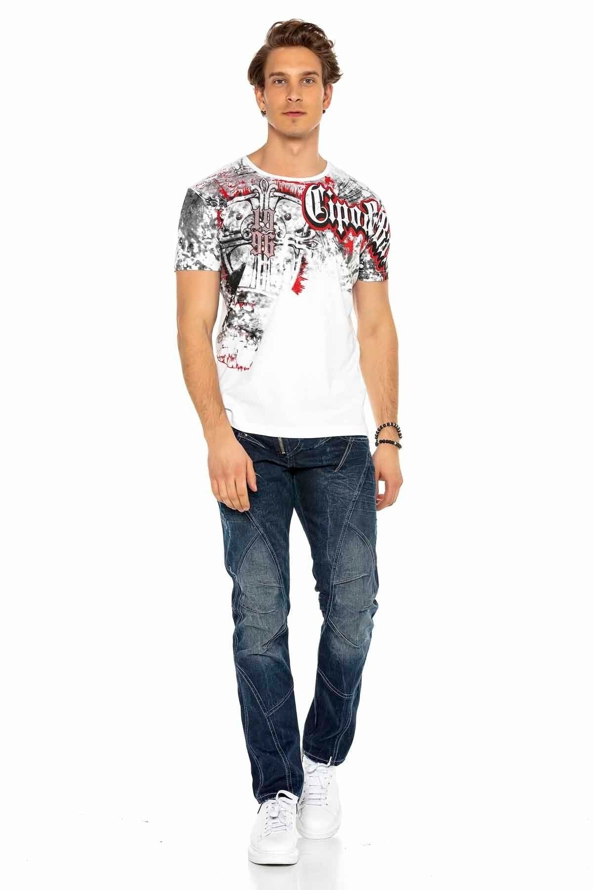 C-0768 ESTÁNDAR Vaqueros de hombre en corte RECTO