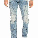 C-0894A Herren Jeanshose Regular Fit Used Streetwear Freizeit