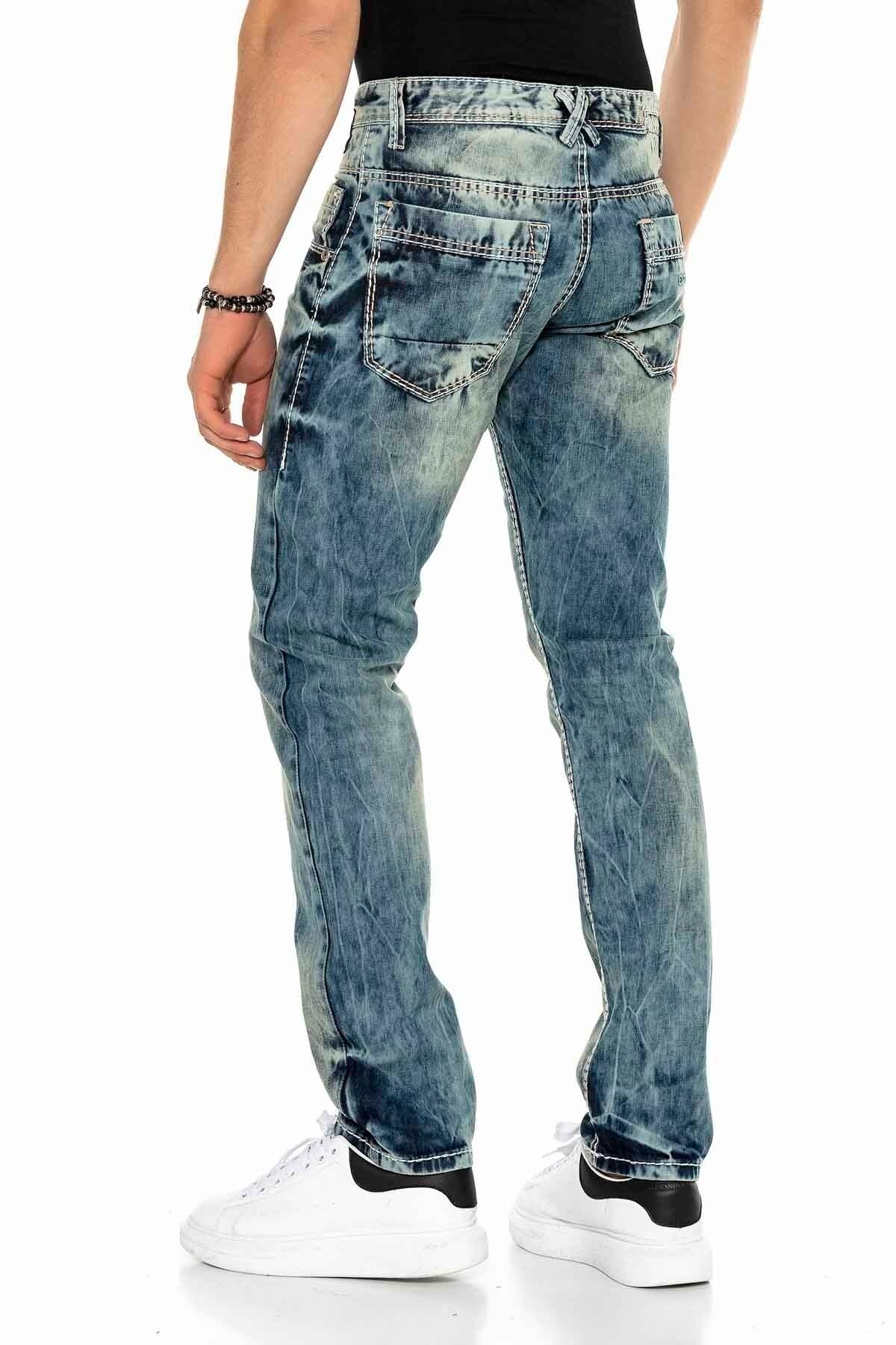 C-1149 męskie jeansy proste