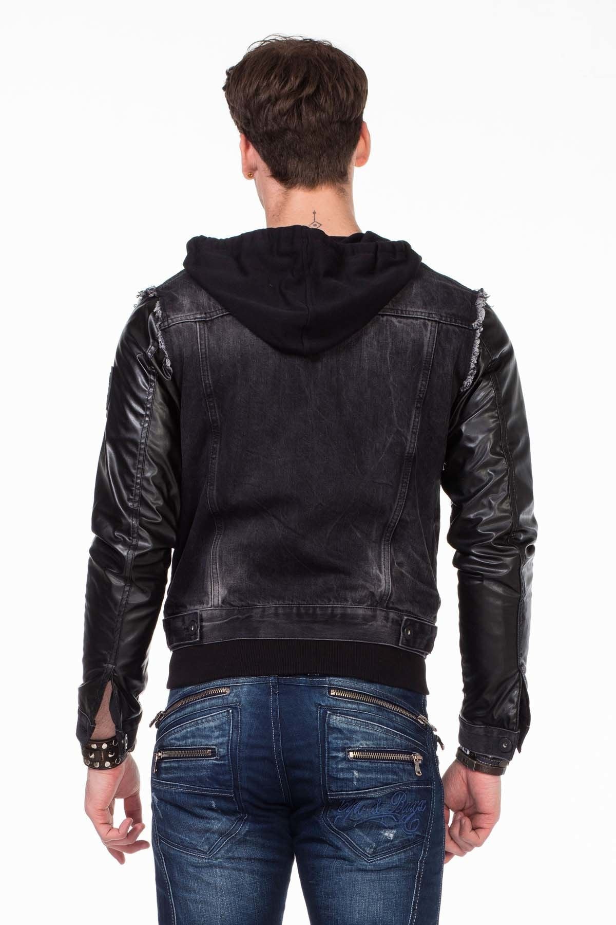C-1290 Chaqueta para hombres  con capucha 