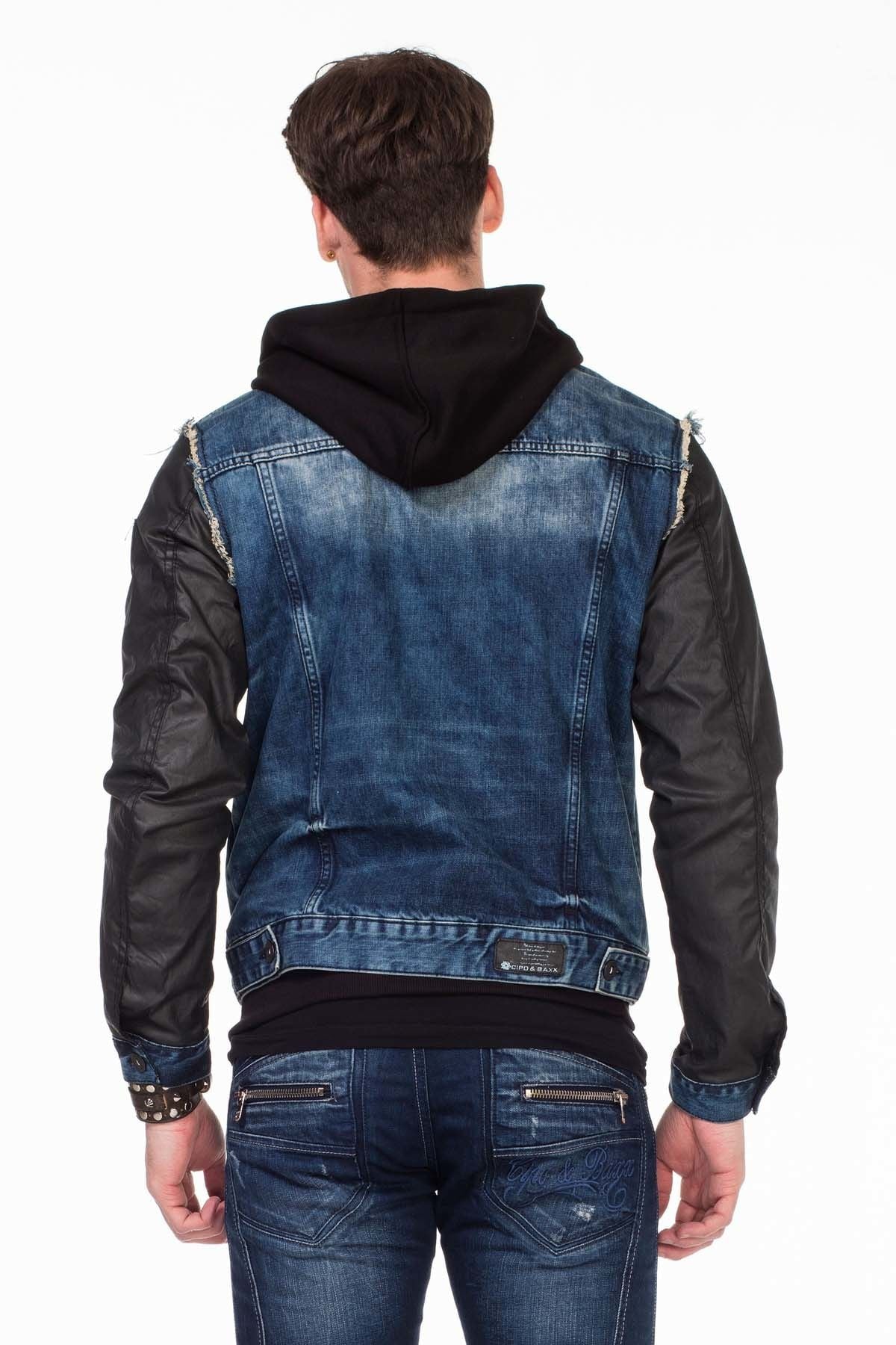 C-1290 Chaqueta para hombres  con capucha 