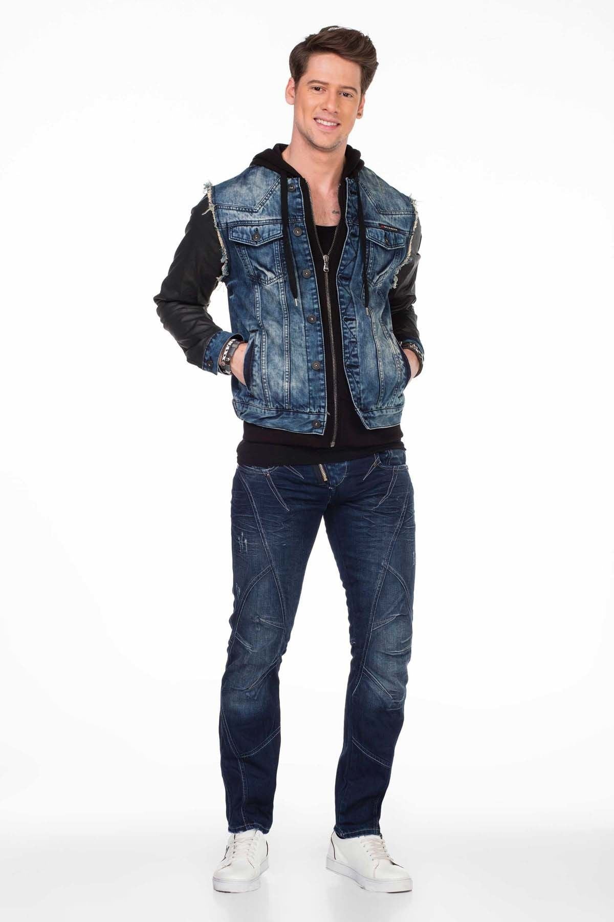 C-1290 Chaqueta para hombres  con capucha 