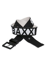 C-2133 Herren Stoffgürtel Casual Gürtel mit großen Markenschriftzug