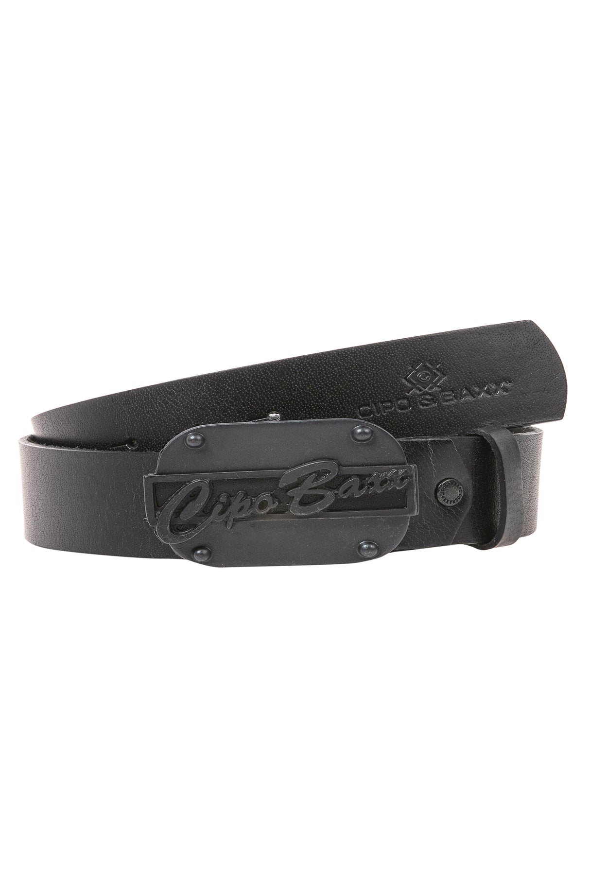 C-2136 Cinturones de cuero para hombres modernos en el look casual con hebilla de diseñador