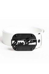C-2136 Men's leather belts of modern in the casual look with designer buckle