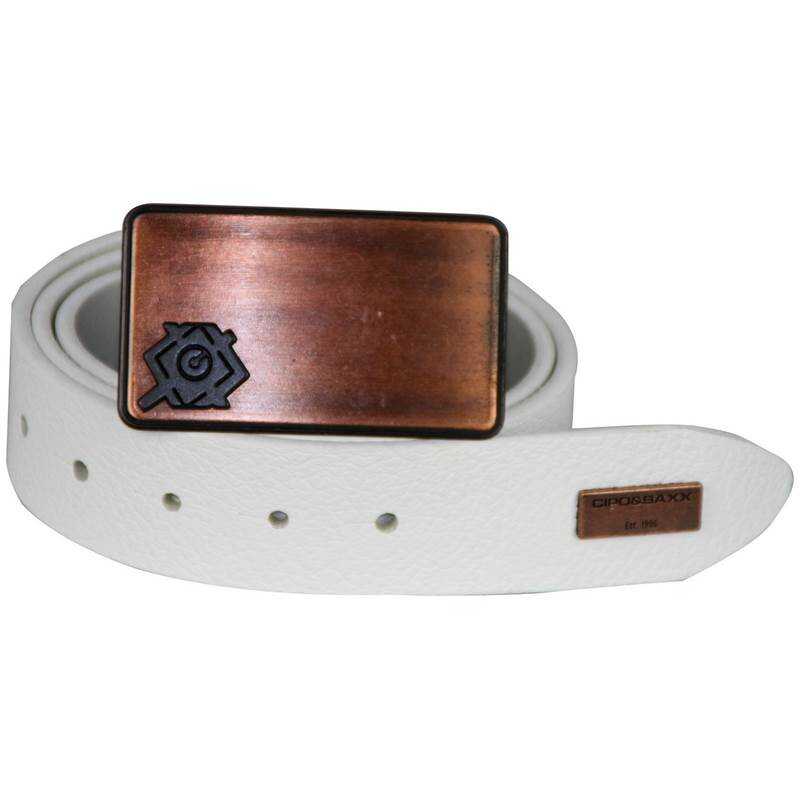 C44857 cinturón de cuero auténtico para hombres 