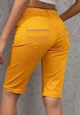 WK196 Capri de Jeans para Mujer