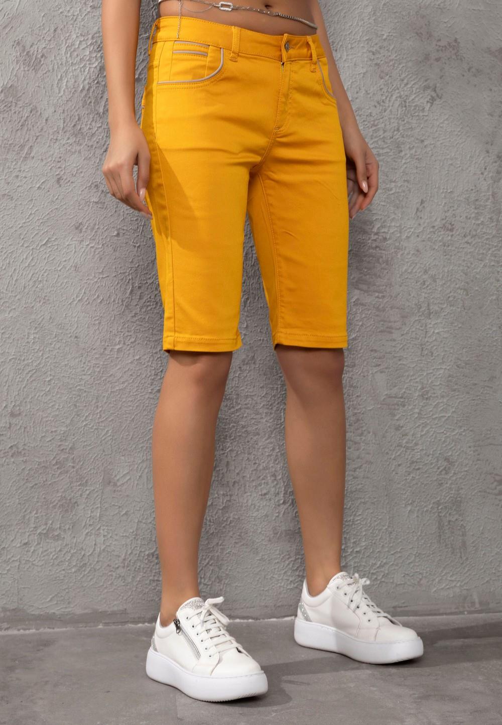 WK196 Capri de Jeans para Mujer