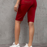 WK196 Pantaloncini al ginocchio di Jeans per donna