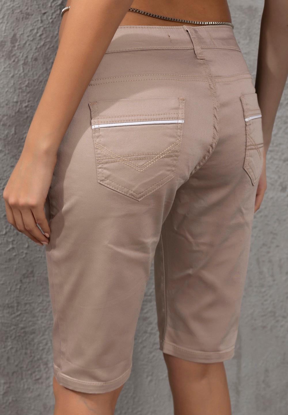 WK196 Capri de Jeans para Mujer