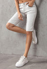 WK196 Capri de Jeans para Mujer