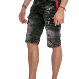 CK224 Men Capri Jeanshorts Cargo Style with zipper