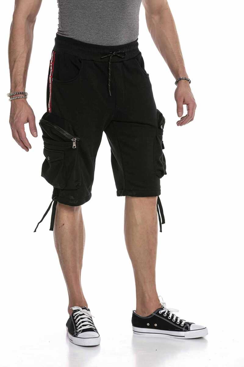 Ck225   Pantaloncini Capri Uomo dal Look Sportivo