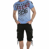 CK225 Men’s Capri Shorts in a Sporty Look