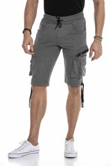 Ck225   Pantaloncini Capri Uomo dal Look Sportivo
