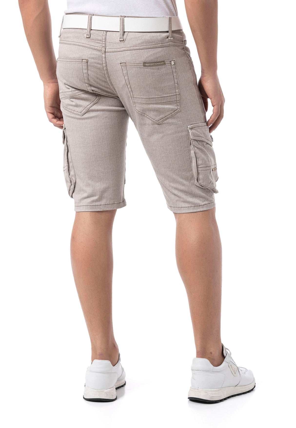CK297– Uomo Pantaloncino Pantalone con zip