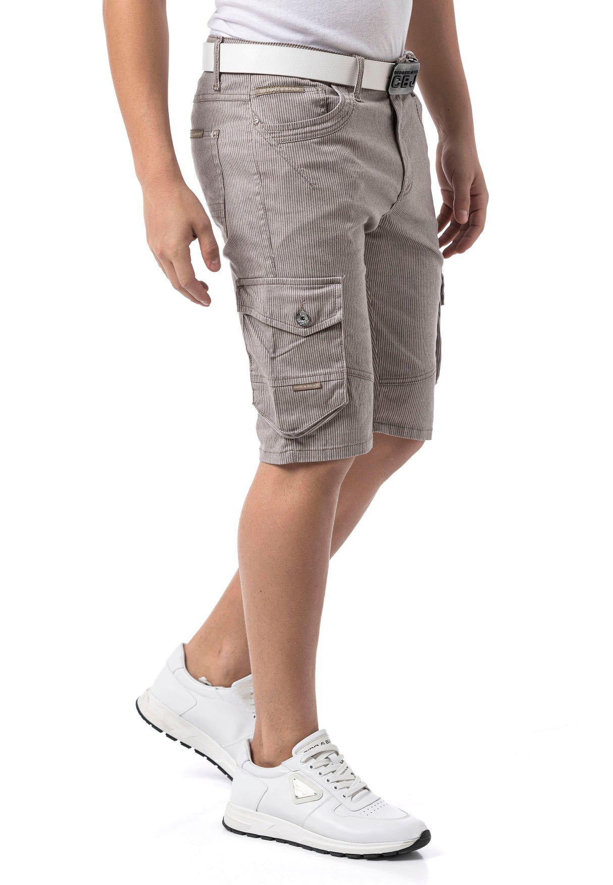 CK297– Uomo Pantaloncino Pantalone con zip