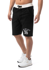 CK300-Uomini Pantaloncini in Straight Fit con ricamo