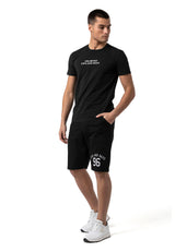 CK300-Uomini Pantaloncini in Straight Fit con ricamo