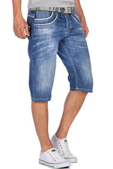 CK114 Herren Capri - Bequemer Denim-Style für den Sommer