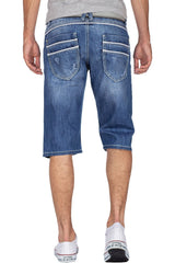 CK114 Herren Capri - Bequemer Denim-Style für den Sommer