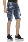 Pantalones cortos capri para hombres CK209 con bolsas de cargot