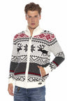 CP232 sweter męski w zimowym designie