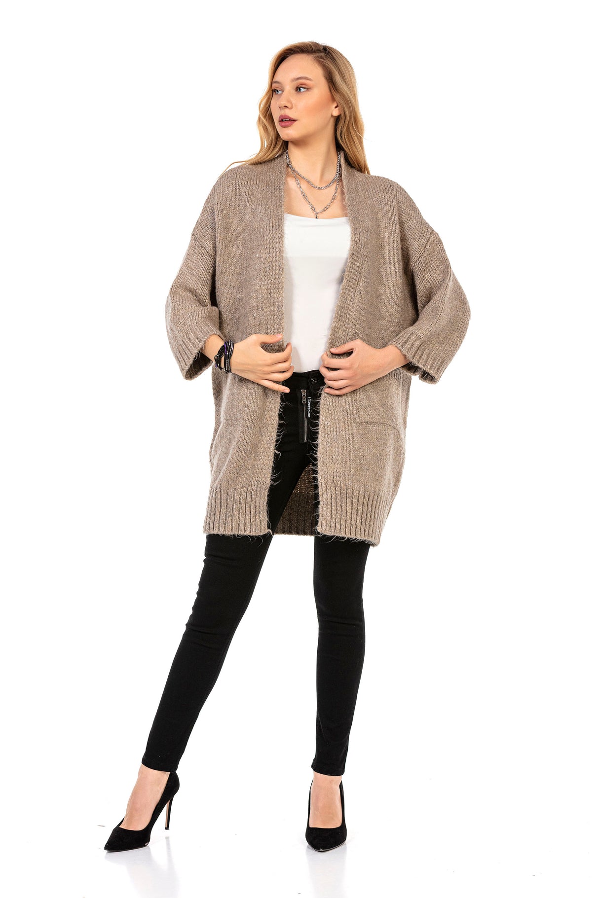 WP236 CARDIGAN FEMME
