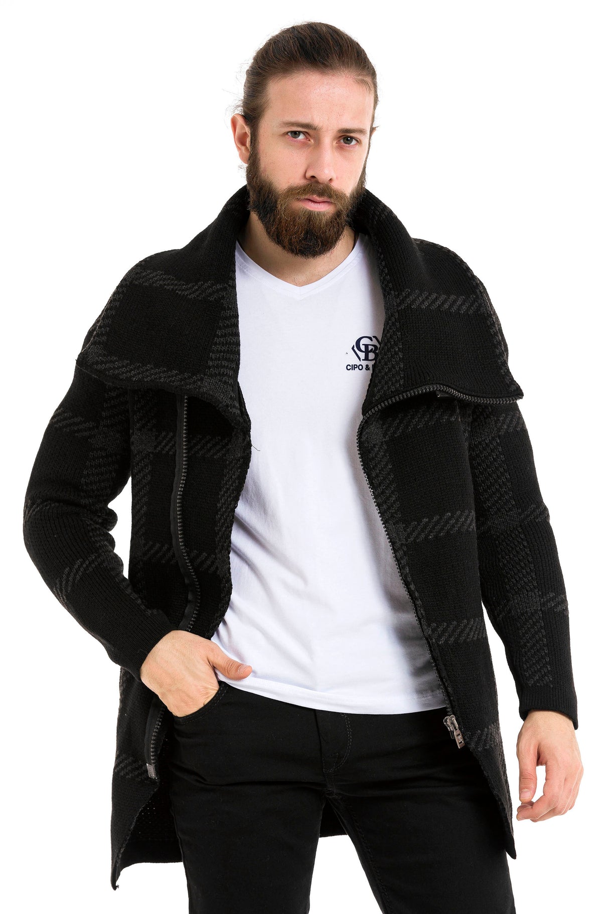 CP262 HERREN CARDIGAN