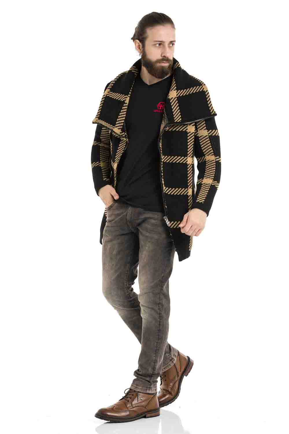 CP262 HERREN CARDIGAN